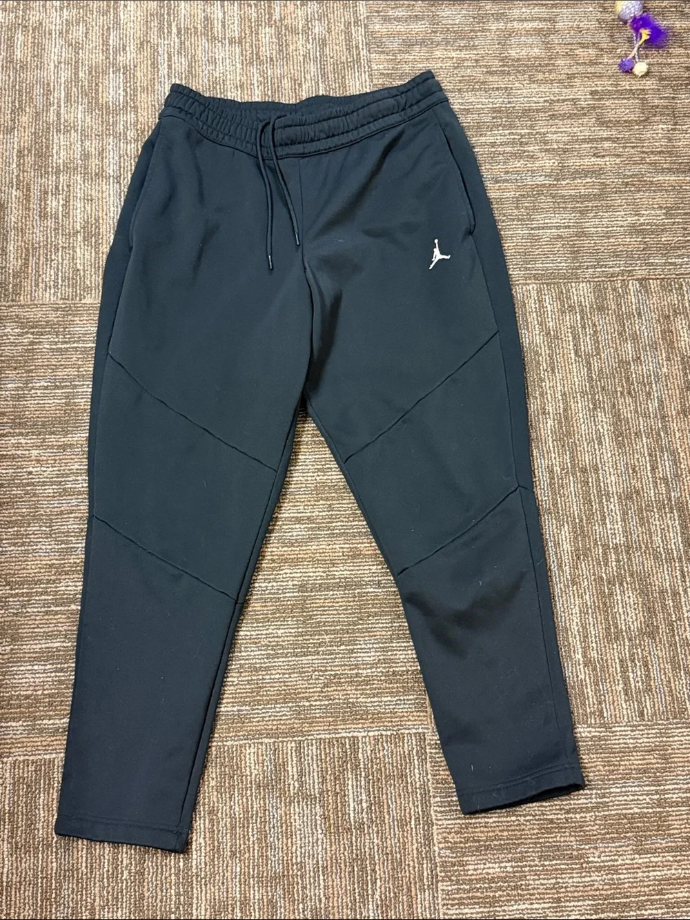 Jordan Black Fleece Jumpman Joggers